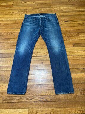 3x1 NYC Selvedge Button Fly Denim Jeans Made in USA Men’s Size 38x34 Blue 4/18